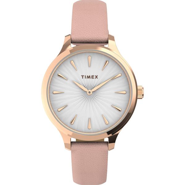 Imagem de Relógio Feminino Petit Dourado-Tom Branco 36mm com Caixa Rosa