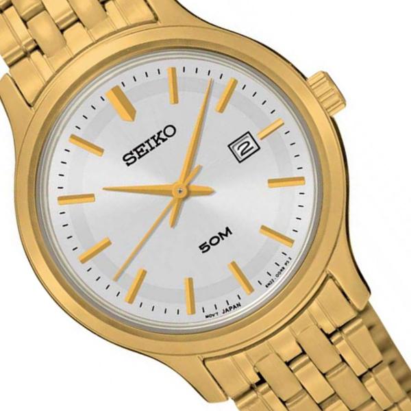 Imagem de Relógio Feminino Seiko Dourado 50 Metros Sur792B1 S1Kx