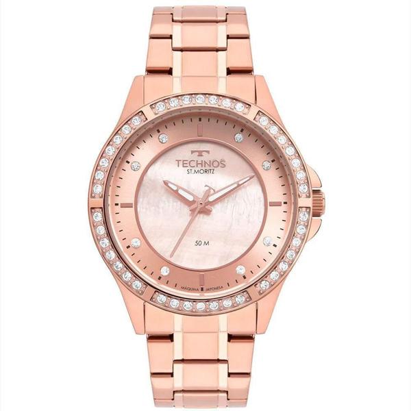 Imagem de Relógio Feminino St. Moritz Technos Rosé  2036MPW/1J