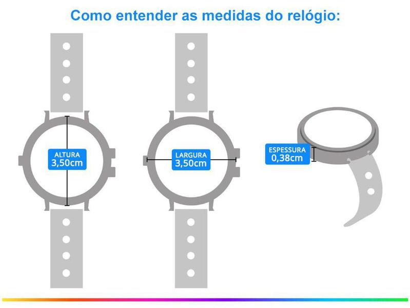 Imagem de Relógio Feminino Technos Analógico Boutique - 2036MKS/5B Prata e Dourado