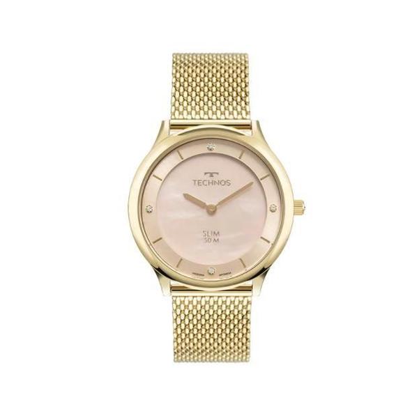 Imagem de Relógio Feminino Technos Classic Slim Dourado Gl20Hk/1T