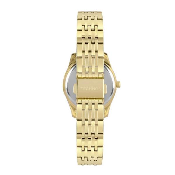 Imagem de Relógio Feminino Technos Elegance Boutique Feminino Analógico Aço Inóx Redondo Pequeno Prova Dágua 50 Metros Dourado 2035MJDS/4P