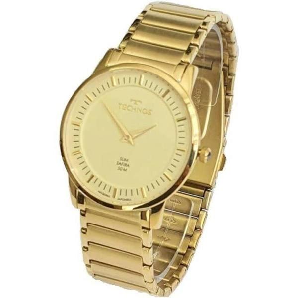 Imagem de Relógio Feminino Technos Gl22Aa/1X Classic Slim Dourado