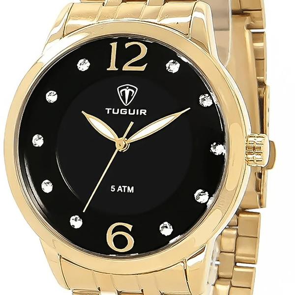 Imagem de Relógio Feminino  Tuguir Dourado TG35059