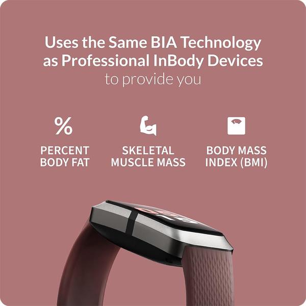 Imagem de Relógio Fitness Tracker InBody BAND 3 com medição de gordura corporal