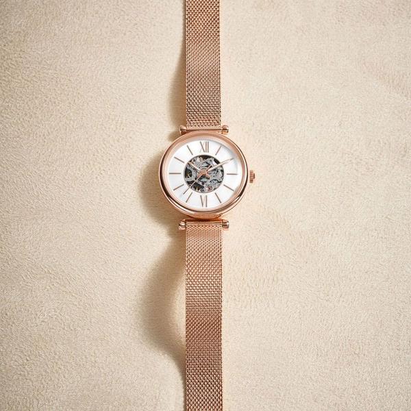 Imagem de Relógio Fossil Feminino Carlie Mini Rosé - ME3188/1JN