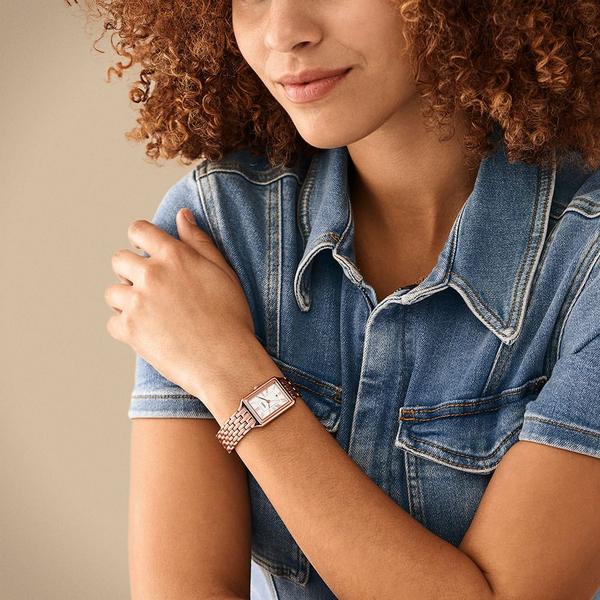 Imagem de Relógio Fossil Feminino Raquel Rosé - ES5271/1JN