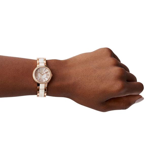 Imagem de Relógio Fossil Feminino Virginia Rosé - ES3716/2JN