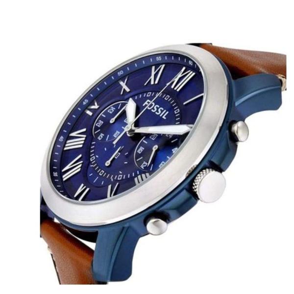 Imagem de Relógio Fossil Masculino Grant Azul - FS5151/0AN