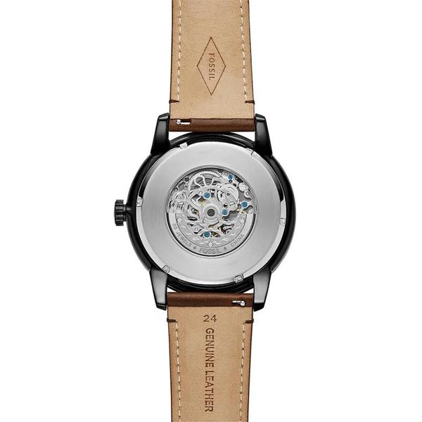 Imagem de Relógio Fossil Masculino Ref: Me3155/0mn Automático Esqueleto Black