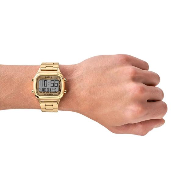 Imagem de Relógio Fossil Masculino Sport Dourado - FS5843/1DN