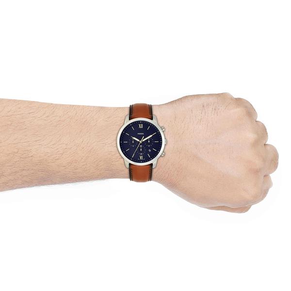 Imagem de Relogio Fossil Neutra FS5453 cronógrafo para homem, prata