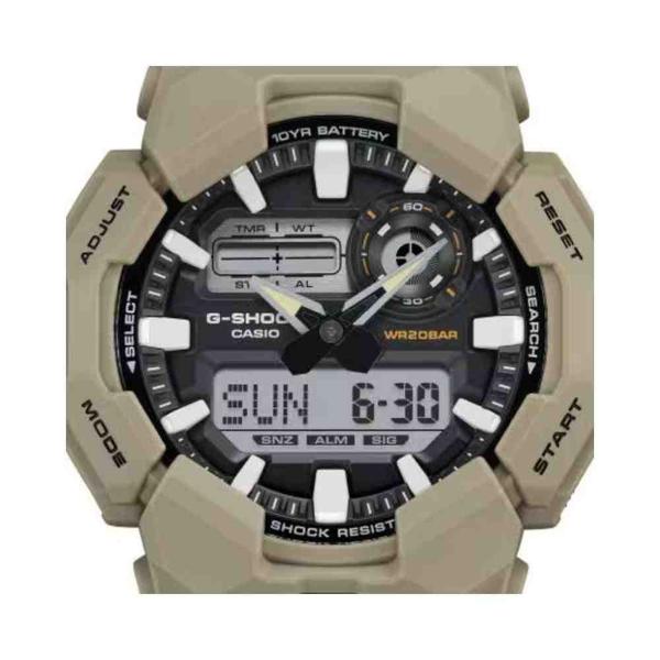 Imagem de Relógio G-Shock Bege Masculino GA-010-5ADR