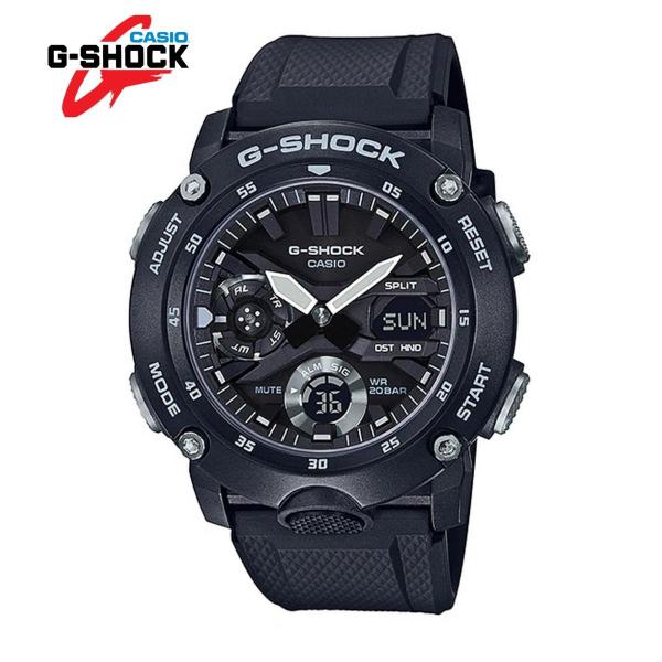 Imagem de Relógio G-Shock Carbon Core Guard Analógico Digital Prova Dágua 200 Metros Hora Mundial 5 Alarmes GA-2000