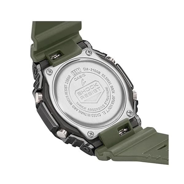 Imagem de Relógio G-Shock Carbon Core Steel Verde - Gm-2100B-3Adr