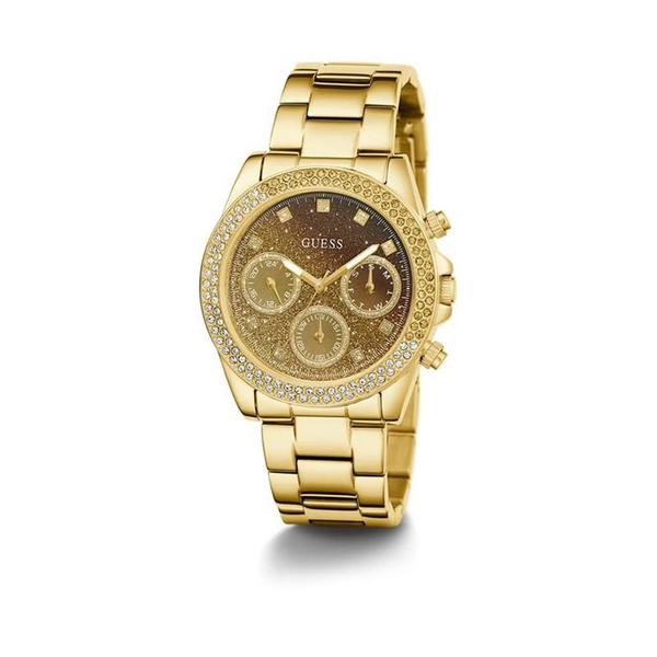 Imagem de Relógio GUESS Ladies 38 mm, estojo dourado, mostrador em champanhe