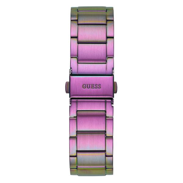 Imagem de Relógio GUESS Ladies Sport Crystal multifuncional 36 mm roxo