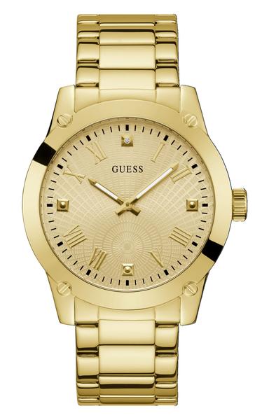 Imagem de Relógio GUESS para homens GUESS Gold Tone Strap, caixa de 44 mm