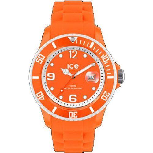 Imagem de Relógio ICE-WATCH Ice Sunshine 103125 com pulseira unissex em laranja neon