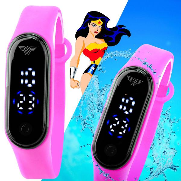 Imagem de Relógio Infantil digital bracelete prova agua moda garantia