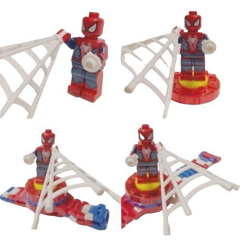 Imagem de Relógio Infantil Menino Digital Homem aranha Lego Vermelho Novo