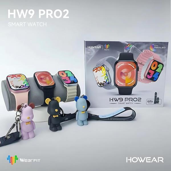 Imagem de Relógio Inteligente HW9 PRO2 Masculino Feminino Lançamento 2025 + 3 pulseiras Indução Bussola Gps para Atividades Físicas