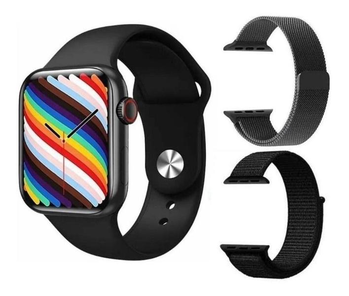 Relogio Inteligente Recebe Ligaçao Notificaçao Hw18 38mm Nf Feminino e Masculino - Alzza Imagem de Relogio Inteligente Recebe Ligaçao Notificaçao Hw18 38mm Nf Feminino e Masculino