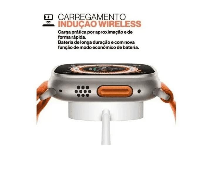 Imagem de Relogio Inteligente Smart Watch X8 Ultra Tela NFC