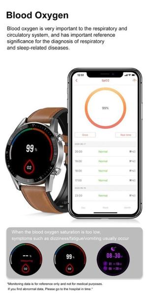 Imagem de Relogio Inteligente Smartwatch 2 Pulseira L13 Pro Dt92 Chamada Android iOS Varias Funçoes Bluetooth