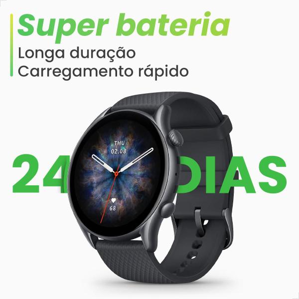 Imagem de Relógio Inteligente Smartwatch Amazfit GTR 4 NEW Tela 1,45" GPS Modos Esportivos Original