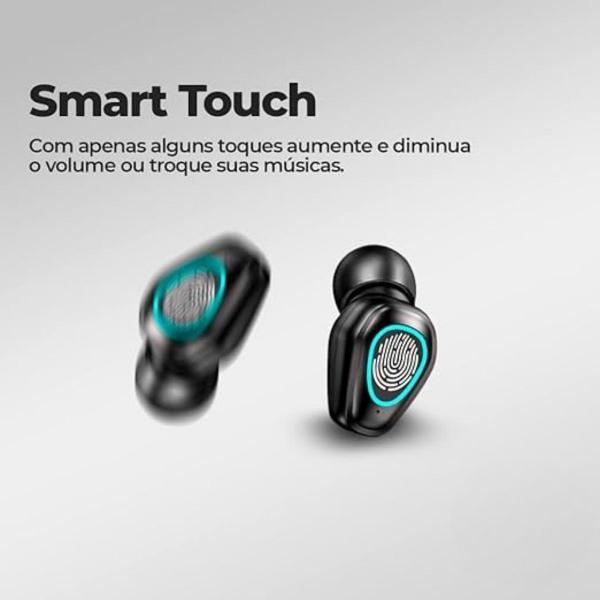 Imagem de Relógio Inteligente Smartwatch Feminino + Fone de Ouvido Bluetooth M10