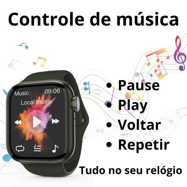 Imagem de Relógio Inteligente Smartwatch Gs9 Mini Série 9 41mm NFC Chat GPT