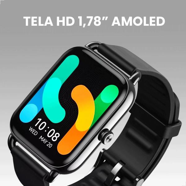 Imagem de Relógio Inteligente Smartwatch Haylou Rs4 Plus Tela 1.78'' Pol. Original