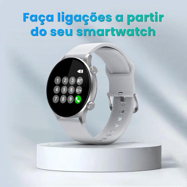 Imagem de Relógio Inteligente Smartwatch Haylou Solar Plus Fitness Tela Amoled 1.4" Original Versão Global IP68