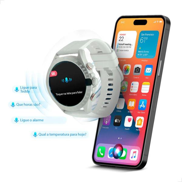 Imagem de Relógio Inteligente Smartwatch Haylou Solar Pro Fitness Original Versão Global Tela Amoled 1.43"