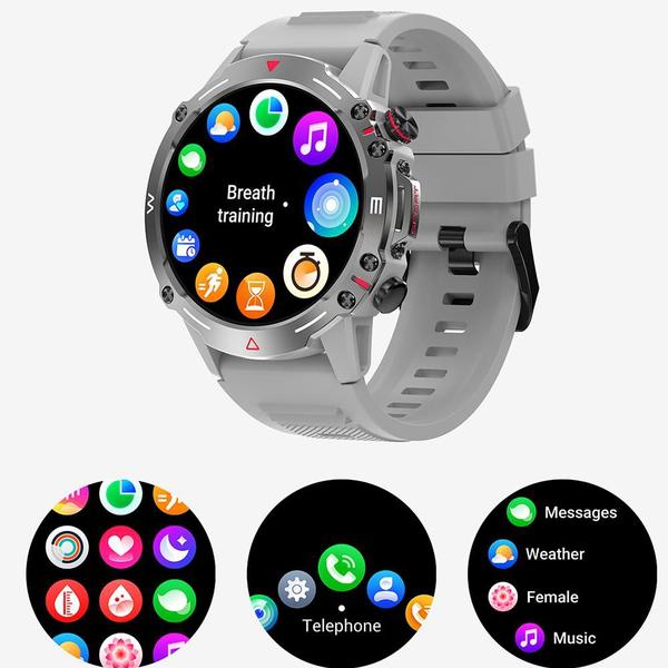 Relógio Inteligente Smartwatch Imenso Tela Amoled Hd Nfc Imagem de Relógio Inteligente Smartwatch Imenso Tela Amoled Hd Nfc