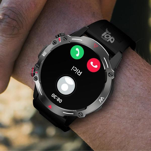 Relógio Inteligente Smartwatch Imenso Tela Amoled Hd Nfc Imagem de Relógio Inteligente Smartwatch Imenso Tela Amoled Hd Nfc