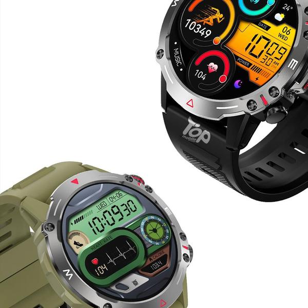 Relógio Inteligente Smartwatch Imenso Tela Amoled Hd Nfc Imagem de Relógio Inteligente Smartwatch Imenso Tela Amoled Hd Nfc