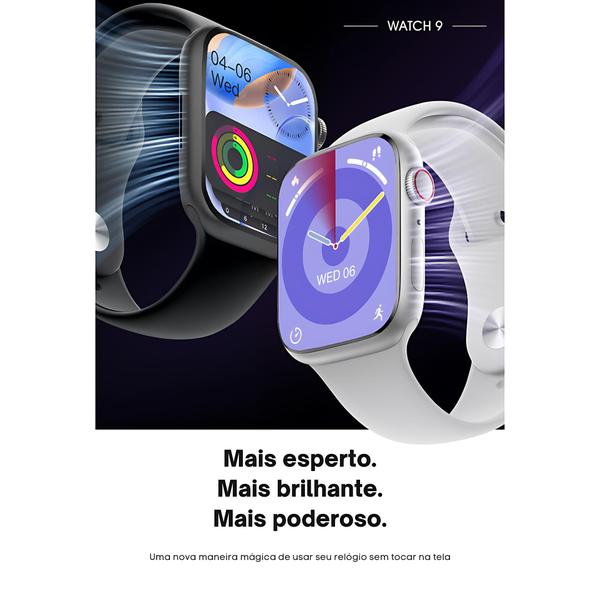 Imagem de  Relógio inteligente Smartwatch Microwear W29 NFC Amoled Original iOs e Android Chat GPT, ligações GPS masculino feminino atividades físicas