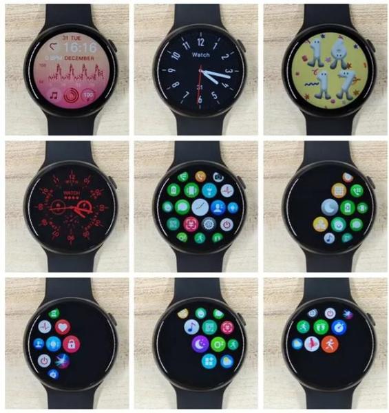 Imagem de Relógio Inteligente Smartwatch Redondo Masculino H-1 Serie 9 Original Compativel C/ Samsung Xiaomi