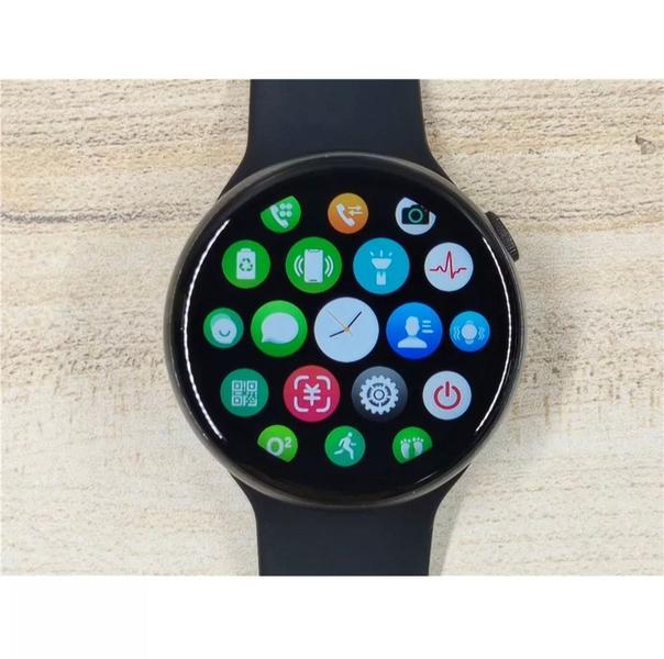 Imagem de Relógio Inteligente Smartwatch Redondo Series 8 NFC Android iOS Bluetooth Instagram Facebok Lindo NF