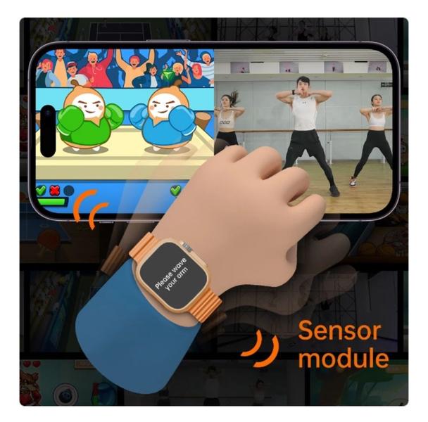 Imagem de Relógio Inteligente Smartwatch U9s Série 9 Microwear Chatgpt Lacamento Tela 2.01 Gps Nfc Chamadas Multi Esportes 2 Pulseiras