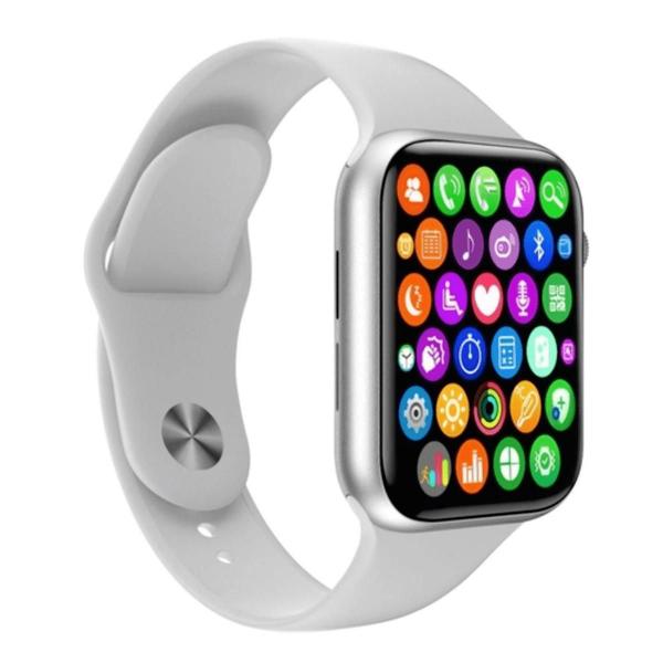 Relogio Inteligente SmartWatch W34 S Troca Pulseira Ligacoes Android e iOS cores aws Smartwatch e Acessorios Magazine Lojasiteweb