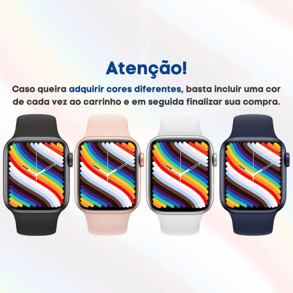 Imagem de Relógio Inteligente Smartwatch W37 Pro Max Séries 7 C/nf