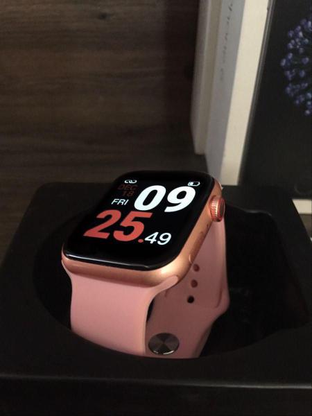 Imagem de Relogio Inteligente Smartwatch X8 2.0 Menu Colmeia Rosa