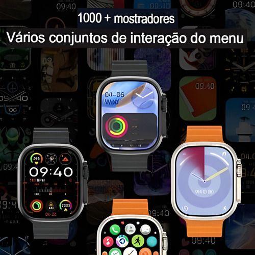 Imagem de Relógio Inteligente U9S Ultra Série 9 Assistente De Voz Microwear Chatgpt 49mm Indução Unissex