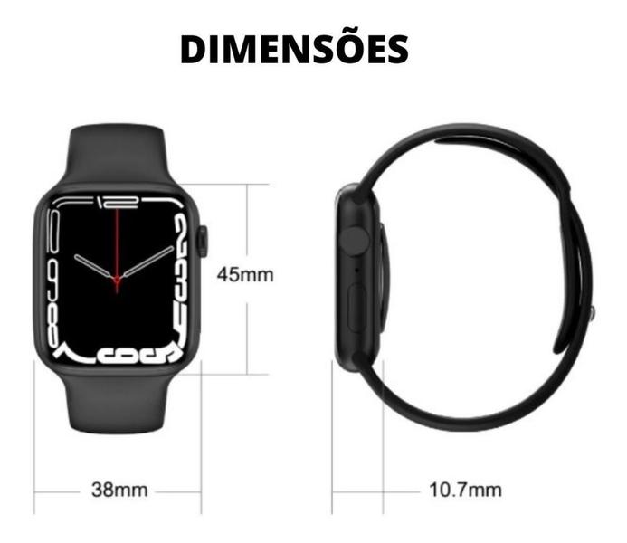 Imagem de Relógio Inteligente W28 Pro Smart Watch 8 Original Global Siri Notificações Bluetooth Android iOS