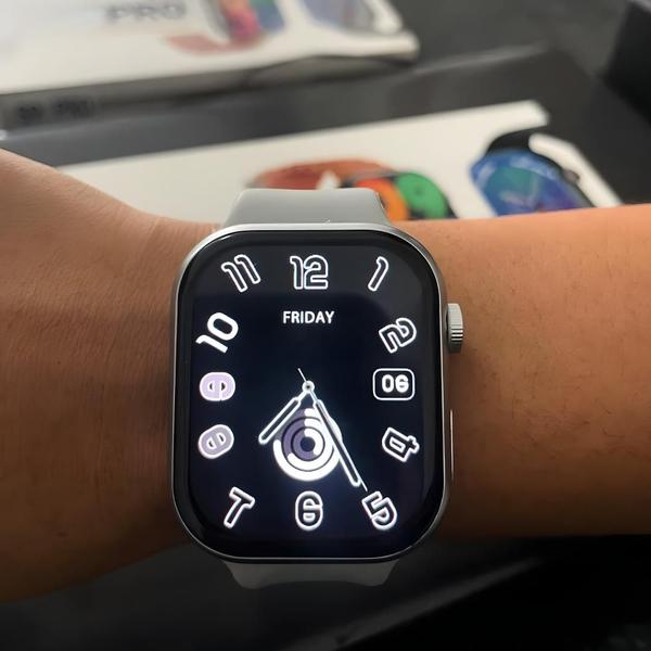 Imagem de Relógio Inteligente Watch 9 + Fone AirPro 2 + 2 Pulseiras 2025  Chamadas, Monitor de Saúde, Modo Esportivo para Todos!