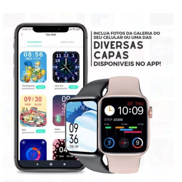 Imagem de Relógio inteligente Watch 9 Pro Lançamento 2024 Série 9 NFC GPS  +fone 5.0 TWS