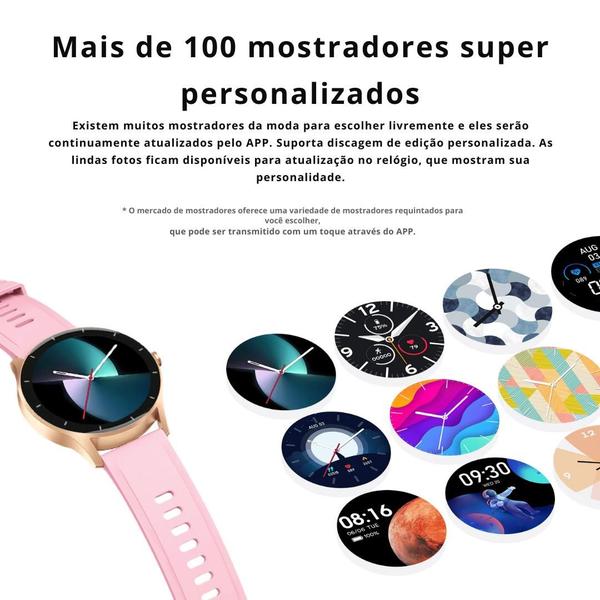 Imagem de Relógio Inteligente Watch Zwear G2: Nova Geração, Prova d'Água e Assistente de Voz - Tecnologia e Estilo no Seu Pulso!